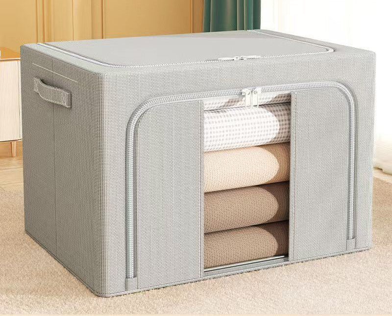 Fabric Storage Box with View Window