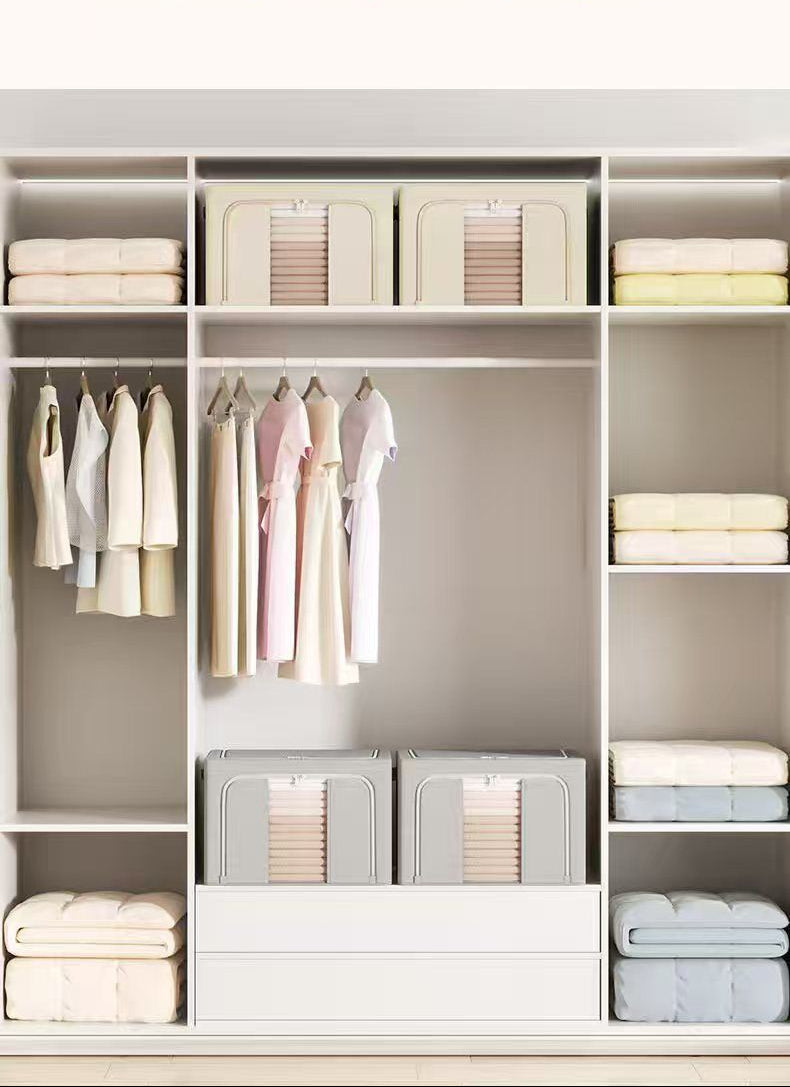 Fabric Storage Box with View Window