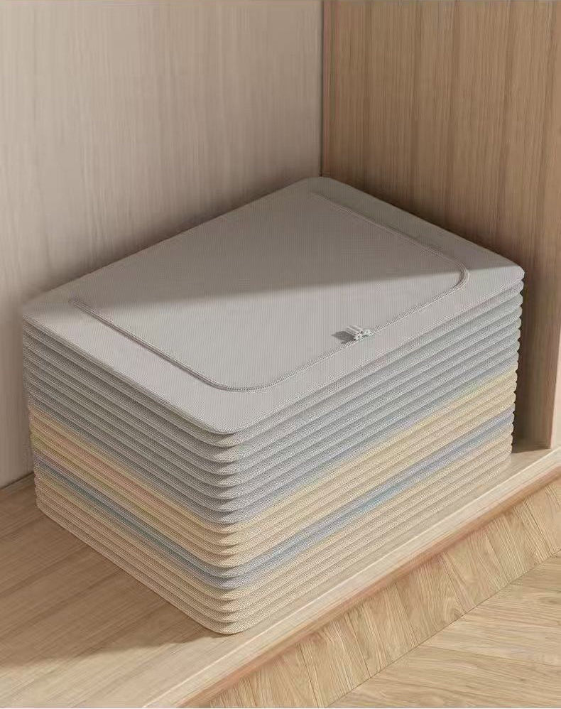 Fabric Storage Box with View Window