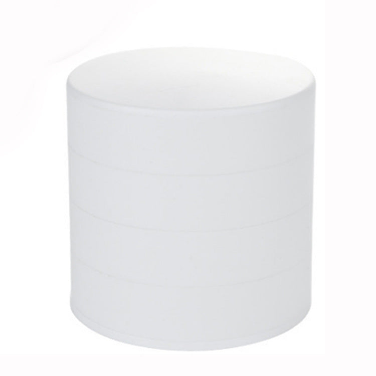 2-Pack Nordic Rotating Jewellery Storage Box – 4-Layer Dustproof Organiser with Felt Lining