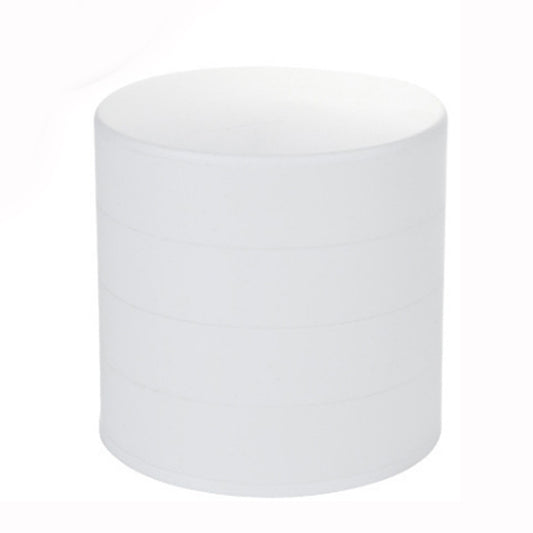 2-Pack Nordic Rotating Jewellery Storage Box – 4-Layer Dustproof Organiser with Felt Lining